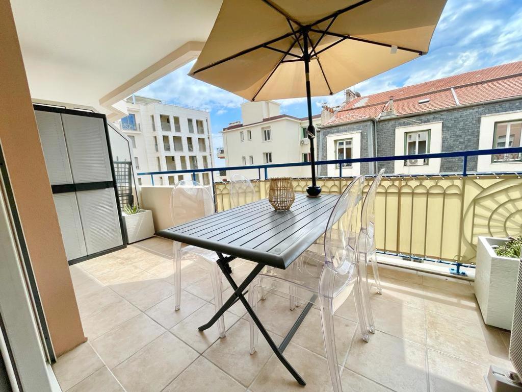 Apartmán Les Rivages 2P Terrasse Parking Menton Exteriér fotografie