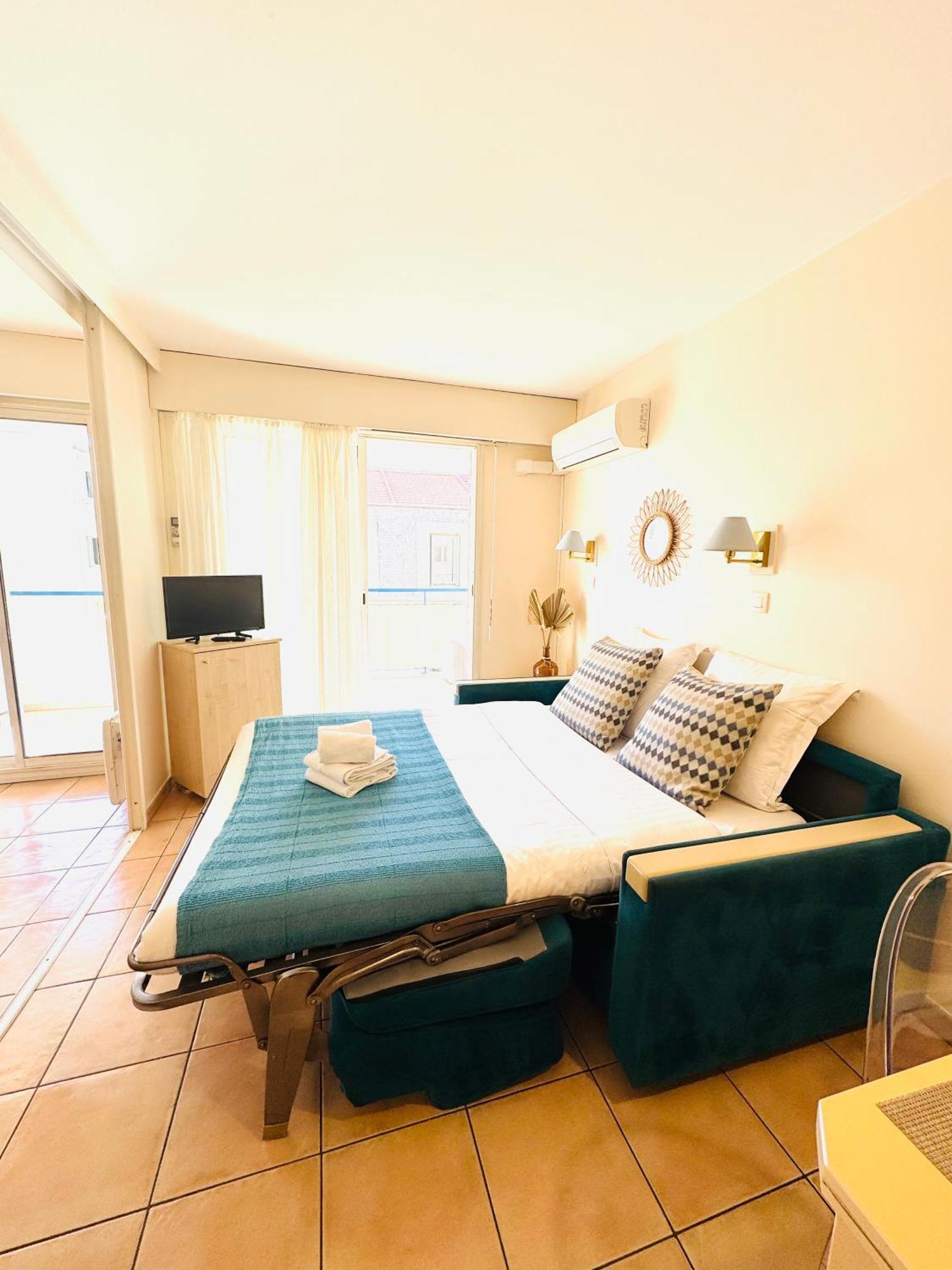 Apartmán Les Rivages 2P Terrasse Parking Menton Exteriér fotografie