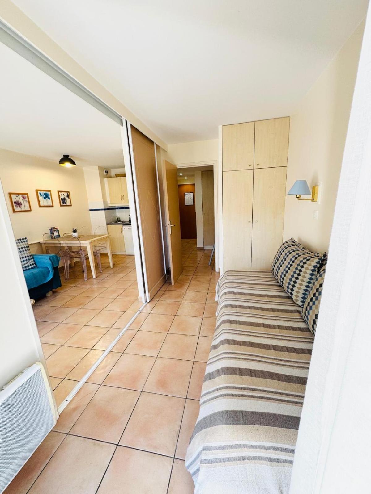 Apartmán Les Rivages 2P Terrasse Parking Menton Exteriér fotografie